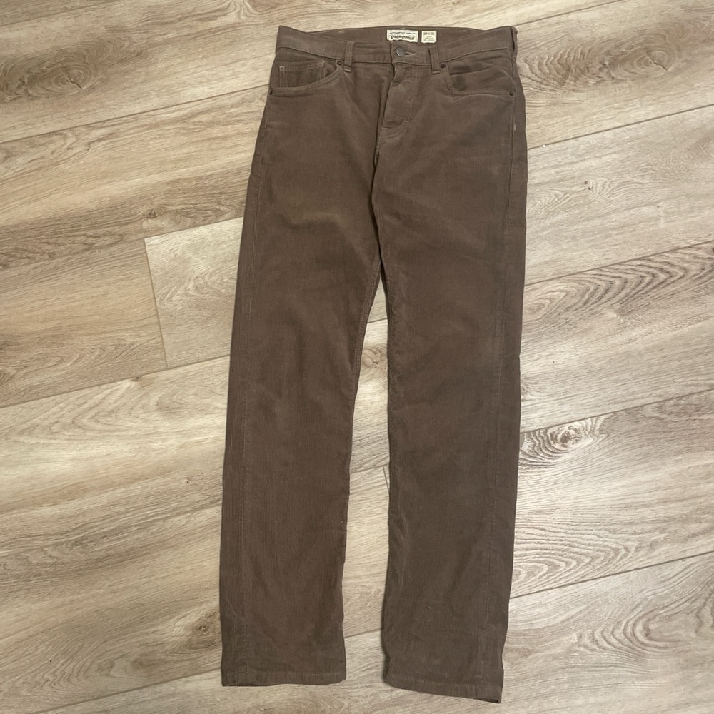 Patagonia Men's Corduroy Pants in Rich Brown